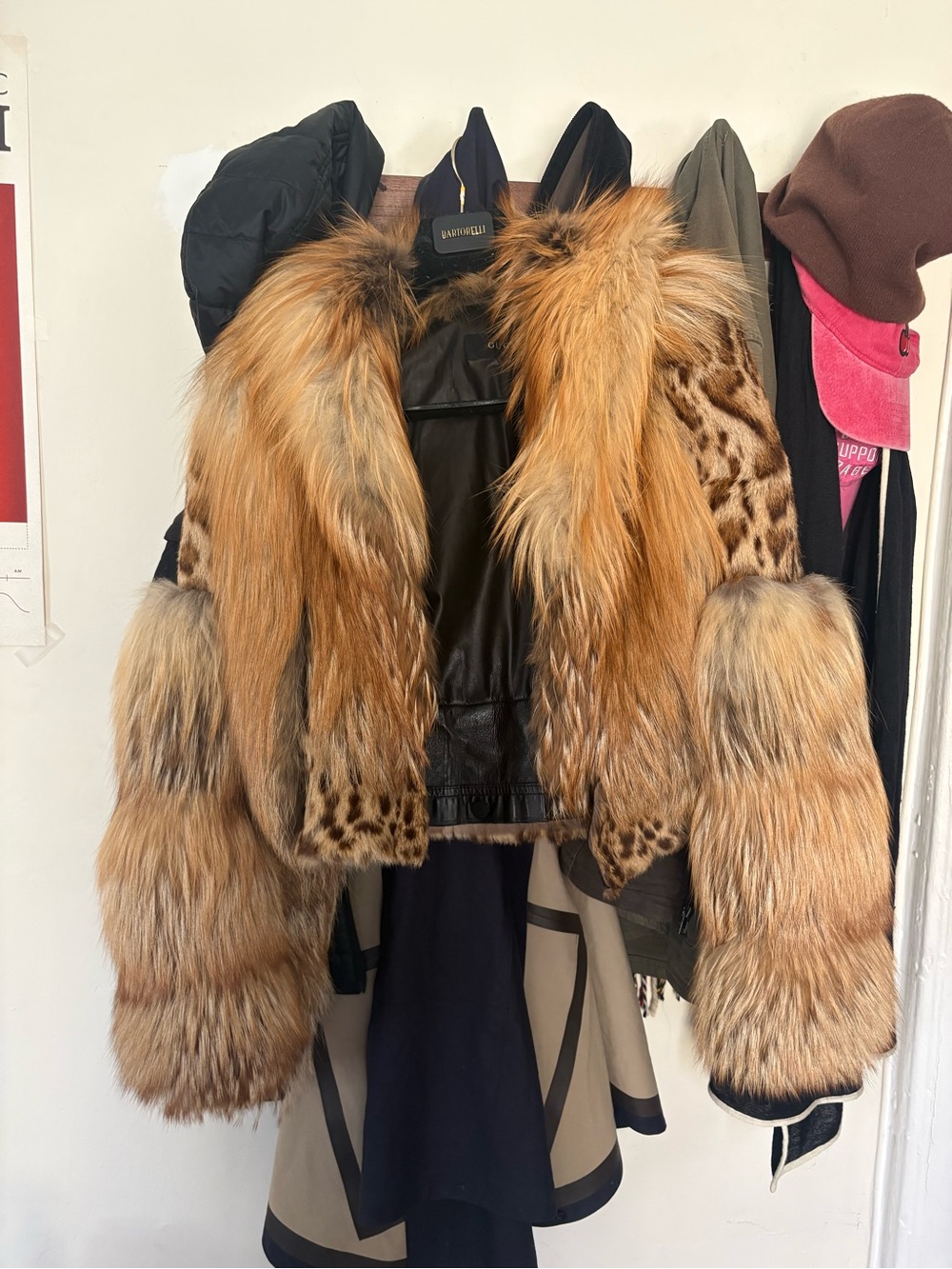 Tom ford Gucci Brown Fox Fur jacket